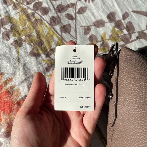 NWT Kate Spade Alena Shoulder Bag in Light Walnut - Picture 12 of 14